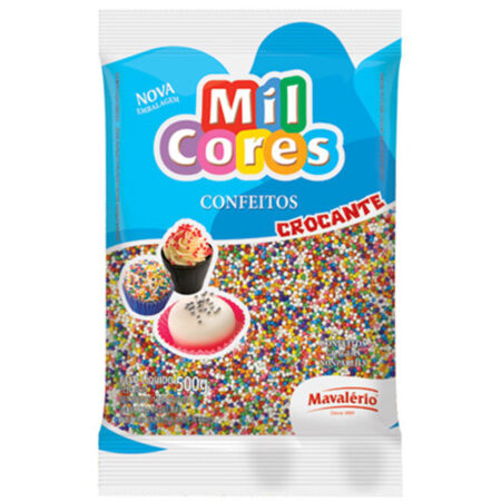 CONFEITO MICANGA COLORIDA 500G