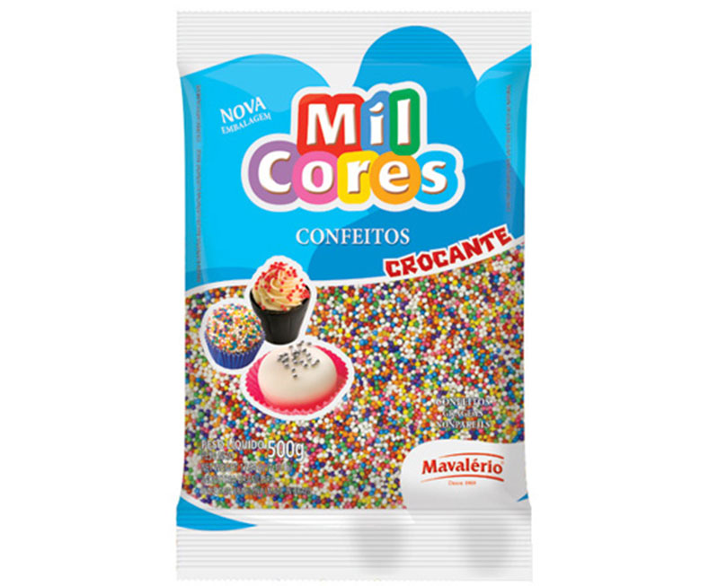 CONFEITO MICANGA COLORIDA 500G