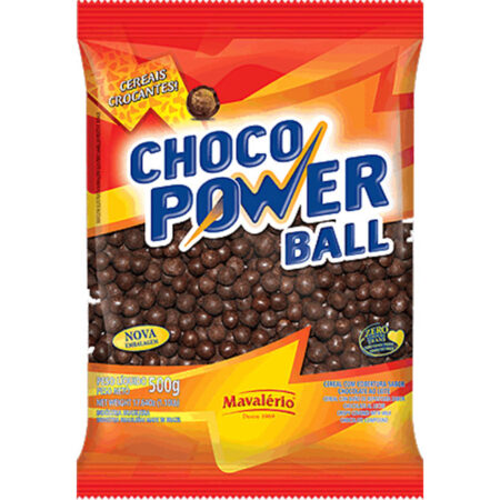 CEREAL CRISPIES BALL C/COB CHOC 500G