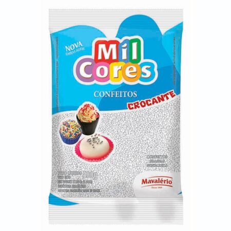 CONFEITO MICANGA BRANCA 500G