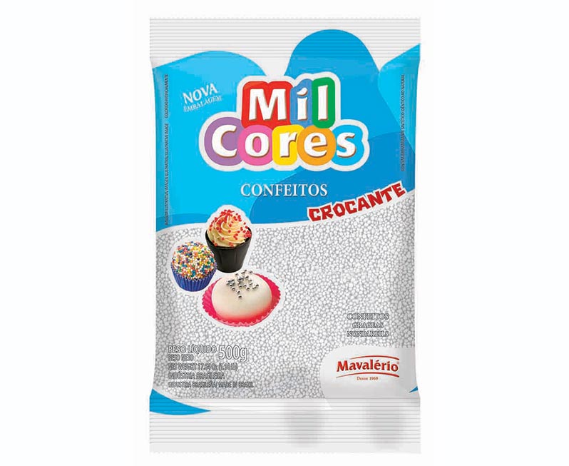 CONFEITO MICANGA BRANCA 500G