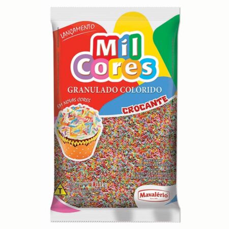 GRANULADO CROCANTE COLORIDO 1.01KG