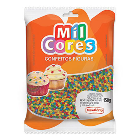 CONFEITO FIGURA CONFETE 150G