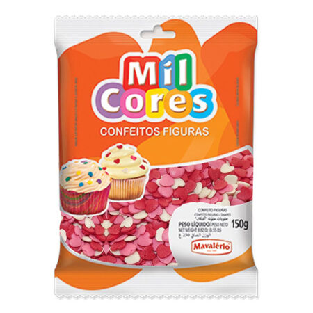 CONFEITO FIGURA CORACAO 150G