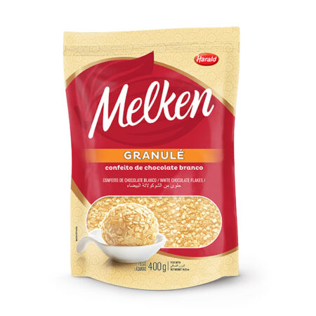 GRANULADO CHOC BRANC GRANULE 400G MELKEN