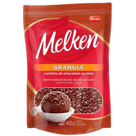 GRANULADO CHOC LEITE GRANULE 400G MELKEN
