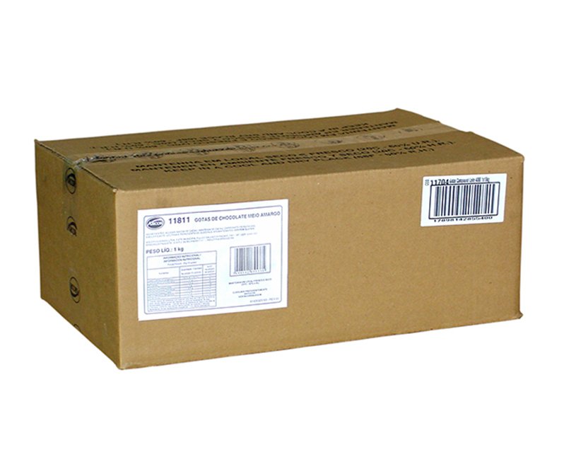 GOTAS CHOC SEMI AMARGA 10KG (13561)