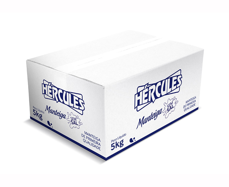 MANTEIGA EXTRA S/ SAL 5KG HERCULES