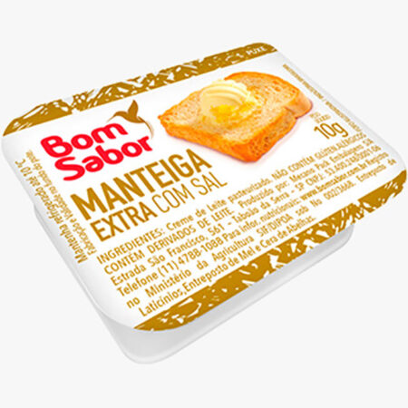 MANTEIGA EXTRA BLISTER C/ SAL 144X10G