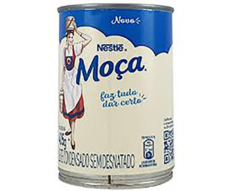 LEITE CONDENSADO (LATA) 405G SEMI D MOCA