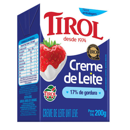 CREME LEITE (TP) 17% GORD 200G TIROL