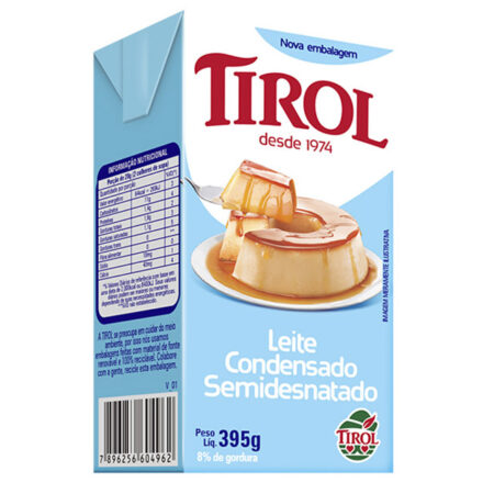 LEITE CONDENSADO (TP) 395G SEMI D TIROL