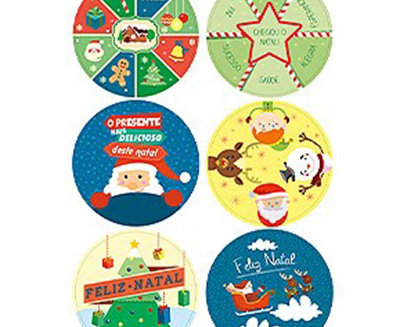 DISCO/WAFER NATAL 15CM C/12
