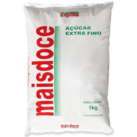 ACUCAR EXTRA FINO 1KG MAIS DOCE