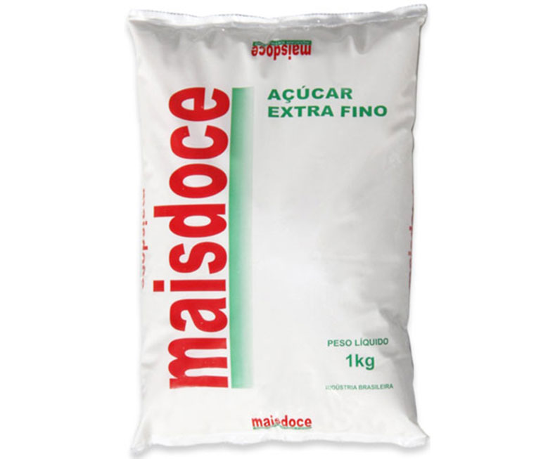 ACUCAR EXTRA FINO 1KG MAIS DOCE