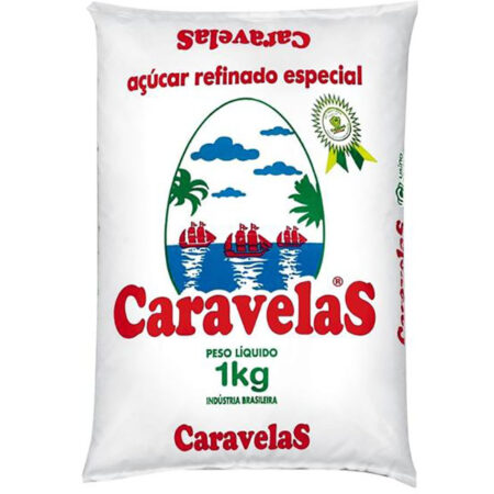 ACUCAR REFINADO 1KG CARAVELAS
