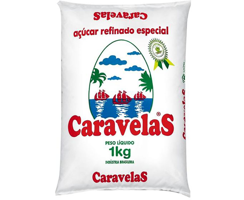 ACUCAR REFINADO 1KG CARAVELAS