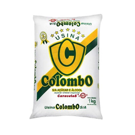 ACUCAR CRISTAL 1KG CARAVELAS COLOMBO