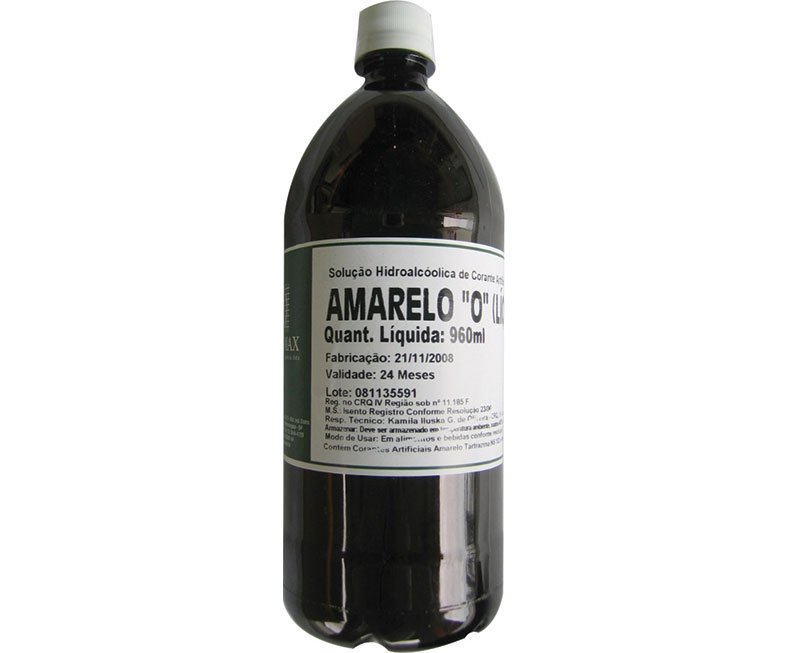 CORANTE LIQ AMAR O 960ml (PR190453)