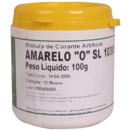 CORANTE PO AMARELO O 100g (10300)