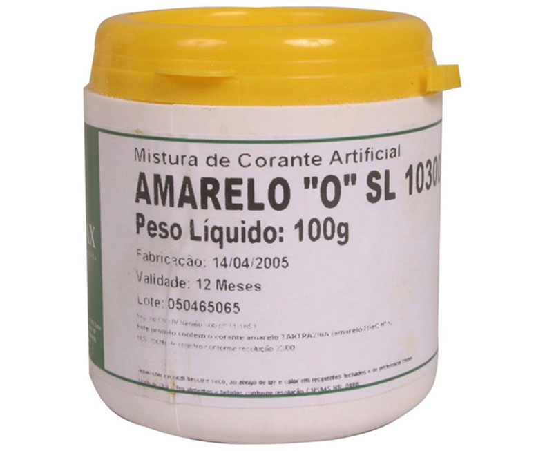 CORANTE PO AMARELO O 100g (10300)