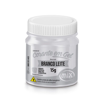 CORANTE GEL BRANCO LEITE 15g