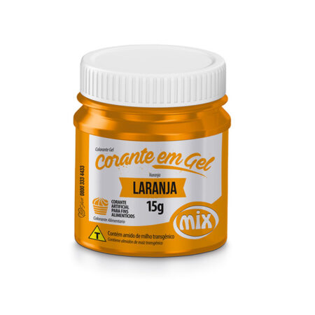 CORANTE GEL LARANJA 15g