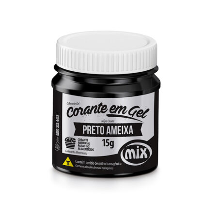 CORANTE GEL PRETO AMEIXA 15g