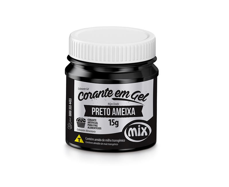 CORANTE GEL PRETO AMEIXA 15g