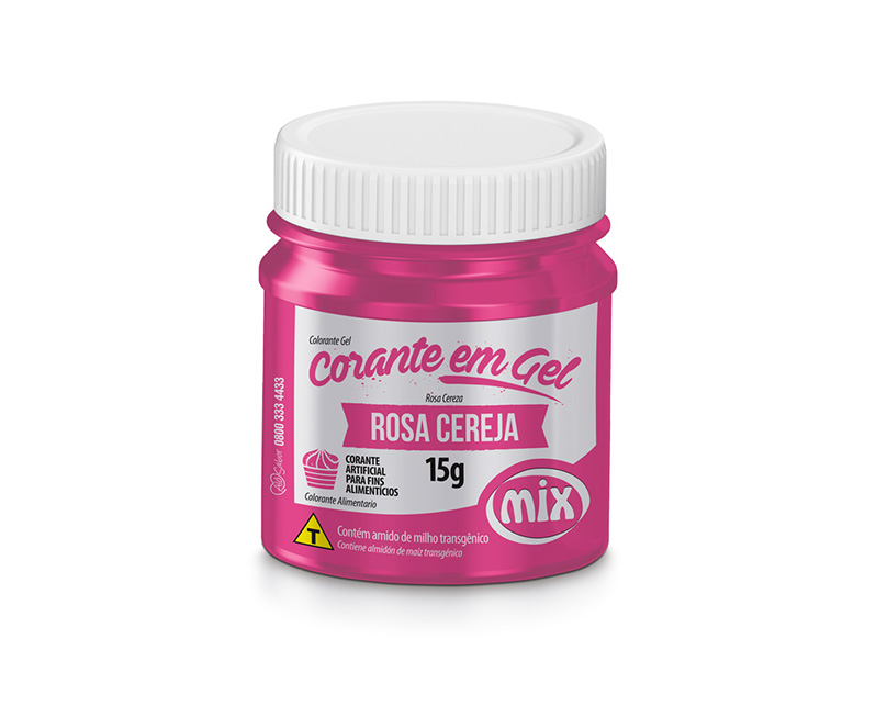CORANTE GEL ROSA CEREJA 15g