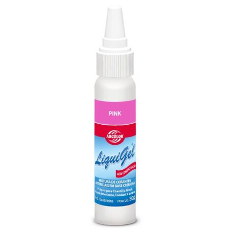 CORANTE LIQUIGEL PINK 30G ARCOLOR