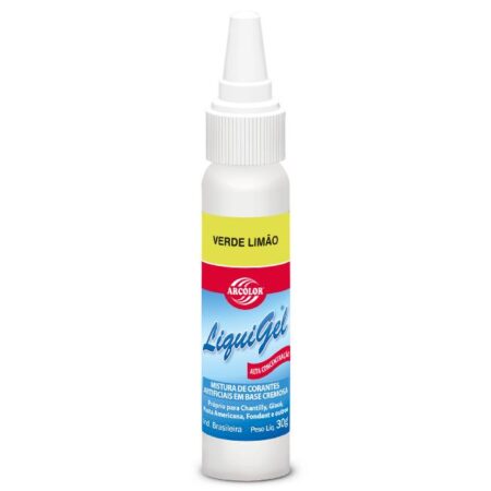 CORANTE LIQUIGEL VERDE LIMAO 30G ARCOLOR