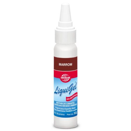 CORANTE LIQUIGEL MARROM 30G ARCOLOR