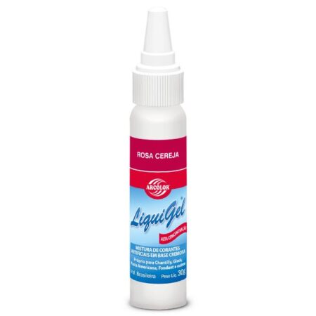 CORANTE LIQUIGEL ROSA CEREJA 30G ARCOLOR