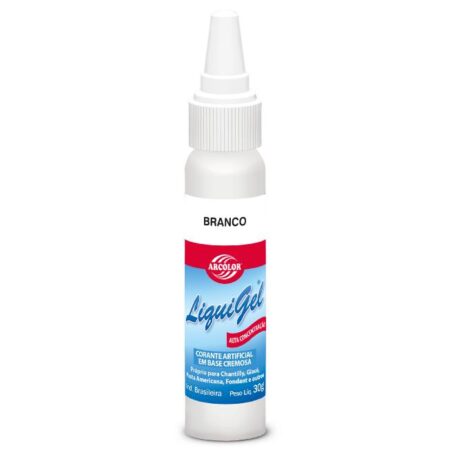 CORANTE LIQUIGEL BRANCO 30G ARCOLOR