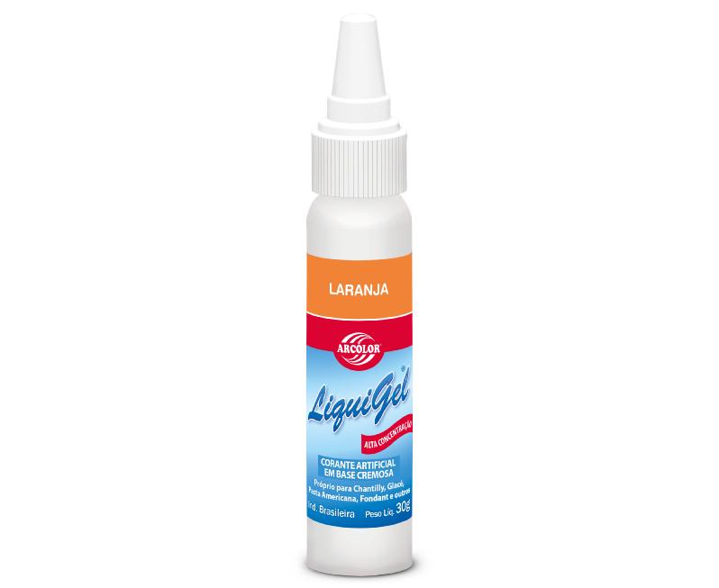 CORANTE LIQUIGEL LARANJA 30G ARCOLOR