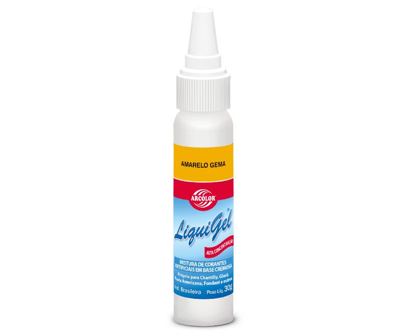 CORANTE LIQUIGEL AMARELO GEMA 30G ARCOLO
