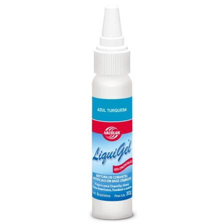CORANTE LIQUIGEL AZUL TURQ 30G ARCOLOR