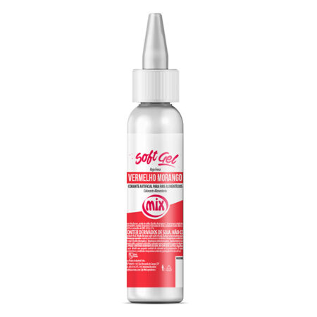CORANTE GEL VERM MORANGO 60g