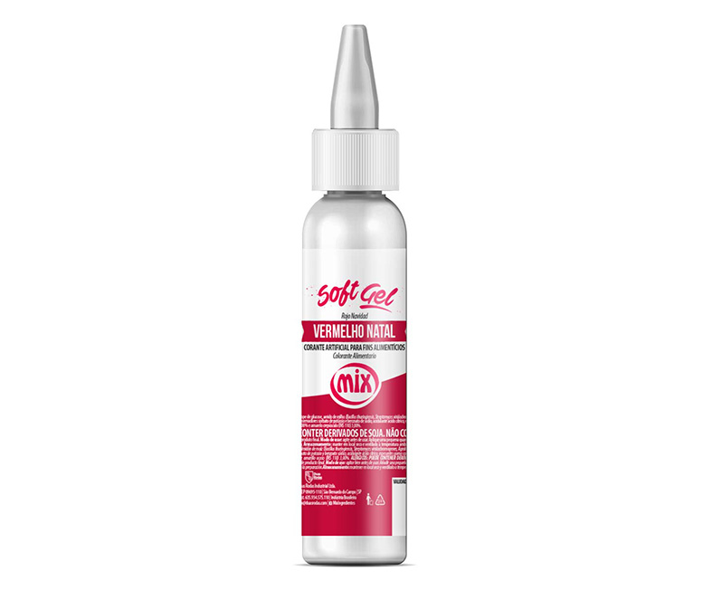 CORANTE GEL VERMELHO NATAL 60G