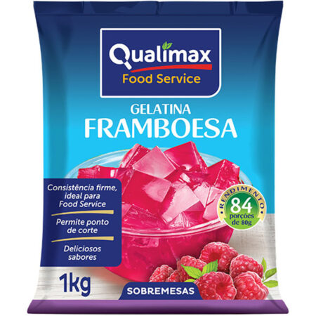 GELATINA FRAMBOESA 1kg