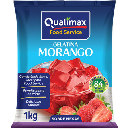 GELATINA MORANGO 1kg