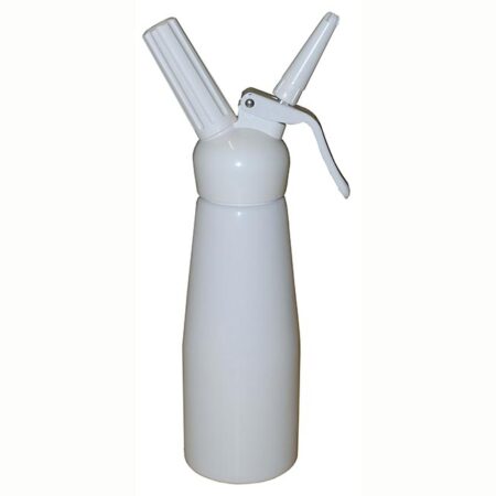 GARRAFA PRATA C/CABEC.BRANCO 500ML
