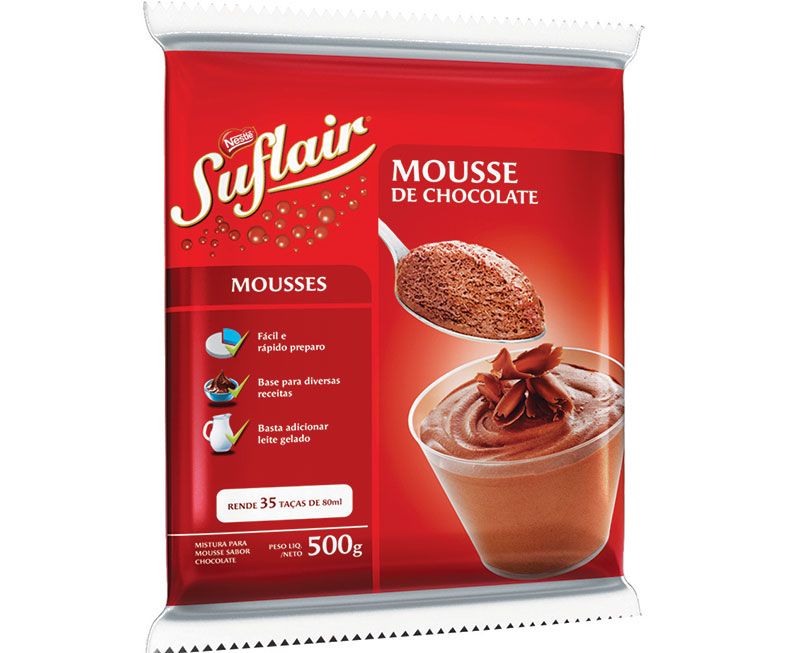 PO P/ MOUSSE CHOCOLATE 500G SUFLAIR