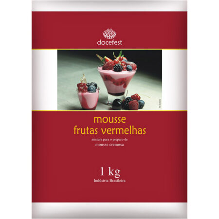 PO P/ MOUSSE FRUTAS VERMELHAS 1KG