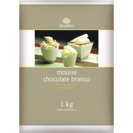PO P/ MOUSSE CHOCOLATE BRANCO 1KG