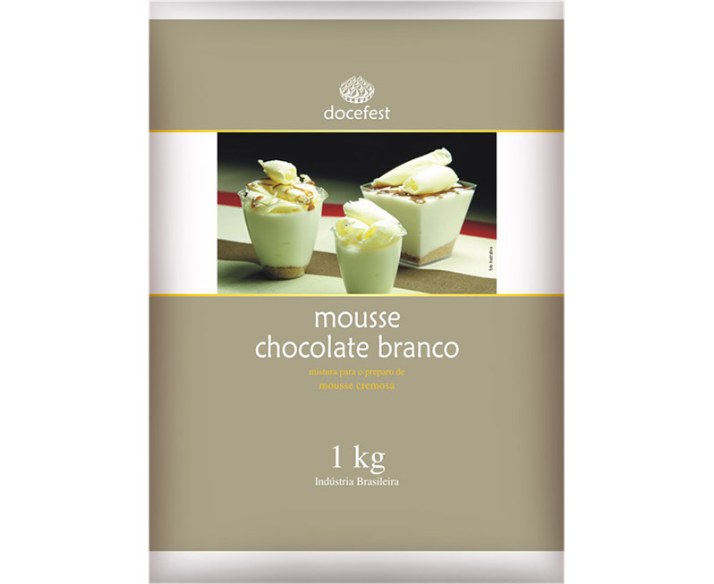 PO P/ MOUSSE CHOCOLATE BRANCO 1KG