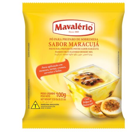 PO P/PREPARO SOBREMESA MARACUJA 100G