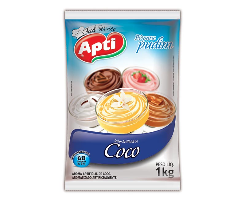 PUDIM C/ LEITE COCO 1KG