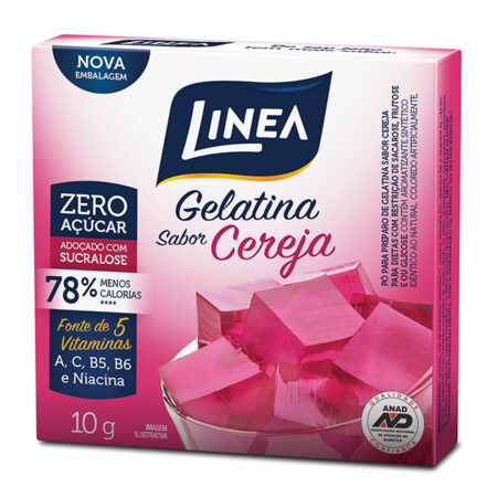 GELATINA ZERO ACUCAR CEREJA 24X10G